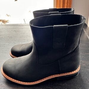 Roots Black Ankle Boots